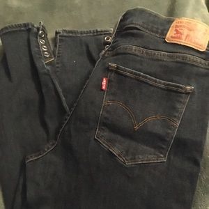 Levi’s 311 shaping skinny ankle snap jeans
